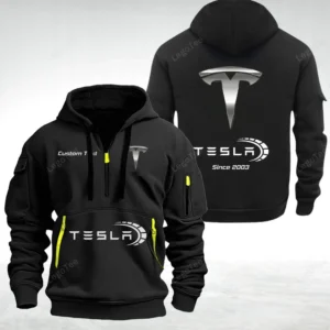 Tesla Hoodie Half Zipper HZH24615323