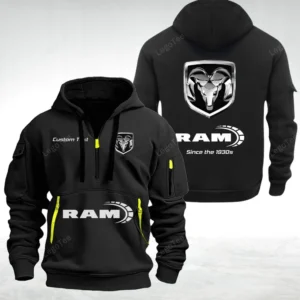 Ram truck Hoodie Half Zipper HZH24615330