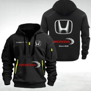 Honda Hoodie Half Zipper HZH24615331