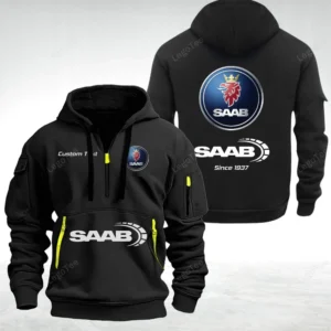 Saab Hoodie Half Zipper HZH24615349