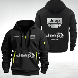 Jeep Hoodie Half Zipper HZH24615355