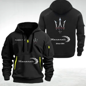 Maserati Hoodie Half Zipper HZH24615363