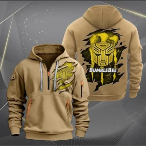 Bumblebee Hoodie Half Zipper HZH24615377