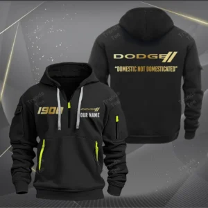 Dodge Hoodie Half Zipper HZH24615383