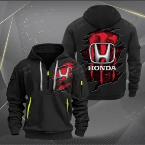 Honda Hoodie Half Zipper HZH24615390