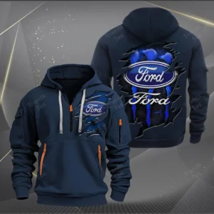 Ford Hoodie Half Zipper HZH24615396