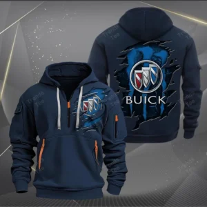 Buick Hoodie Half Zipper HZH24615424