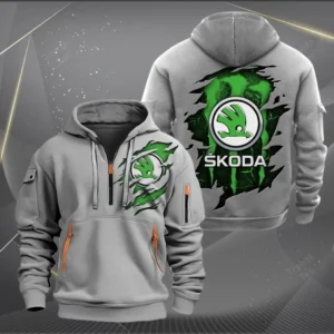 Skoda Hoodie Half Zipper HZH24615440