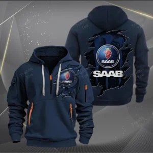 Saab Hoodie Half Zipper HZH24615463