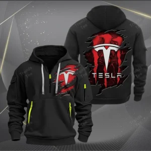 Tesla Hoodie Half Zipper HZH24615466