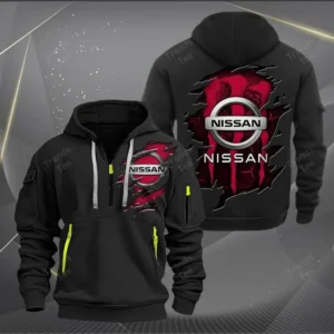 Nissan Hoodie Half Zipper HZH24615492