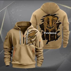 Firebird Pontiac Hoodie Half Zipper HZH24615509