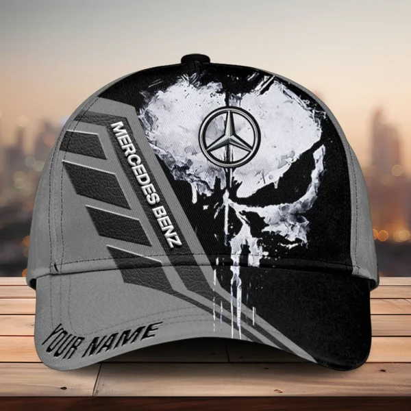 Mercedes Benz Black Cap, Hat All Over Print