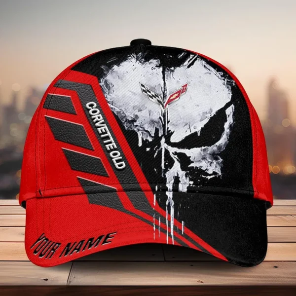 Corvette C6 Classic Cap, Personalized Hat All Over Printed