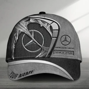 Mercedes Benz Cap for Car Lovers, Customized Name Hat All Over Print