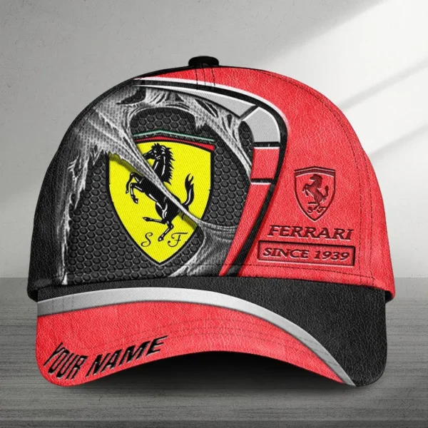 Ferrari Classic Cap, Personalized Hat All Over Printed VPCP2461152043