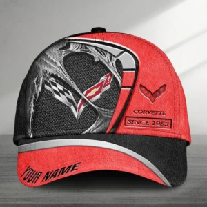 Corvette C6 Cap for Car Lovers, Customized Name Hat All Over Print