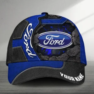 Ford Baseball Cap, Customized Name Hat All Over Print