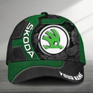 Skoda Classic Cap, Personalized Hat All Over Printed