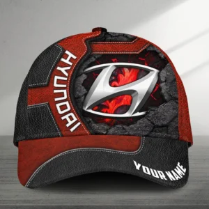 Hyundai Baseball Cap, All-Over Printed Customized Hat