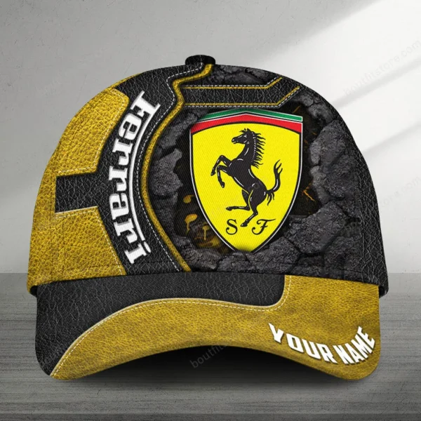 Ferrari Cap for Car Lovers, Hat All Over Print