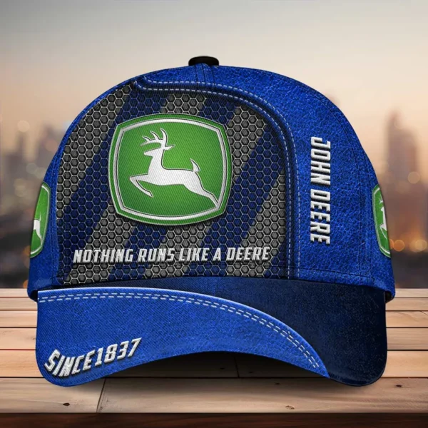 John Deere Baseball Cap, Personalized Hat All Over Printed