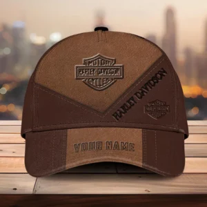 Harley Davidson Baseball Cap, Personalized Hat All Over Printed