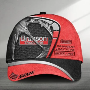 Branson Tractors Baseball Cap, Personalized Hat All Over Printed