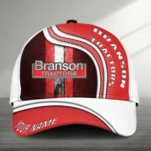 Branson Tractors Cap for Car Lovers, Personalized Hat All Over Printed