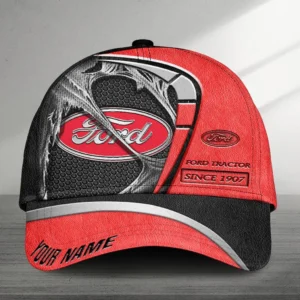 Ford Tractor Baseball Cap, All-Over Printed Customized Hat