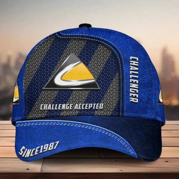 Challenger Cap for Car Lovers, Customized Name Hat All Over Print