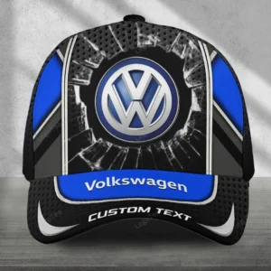 Volkswagen Black Cap, Personalized Hat All Over Printed VPCP2461152394