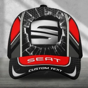 Seat Cap for Car Lovers, Customized Name Hat All Over Print