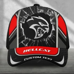 hellcat Black Cap, All-Over Printed Customized Hat