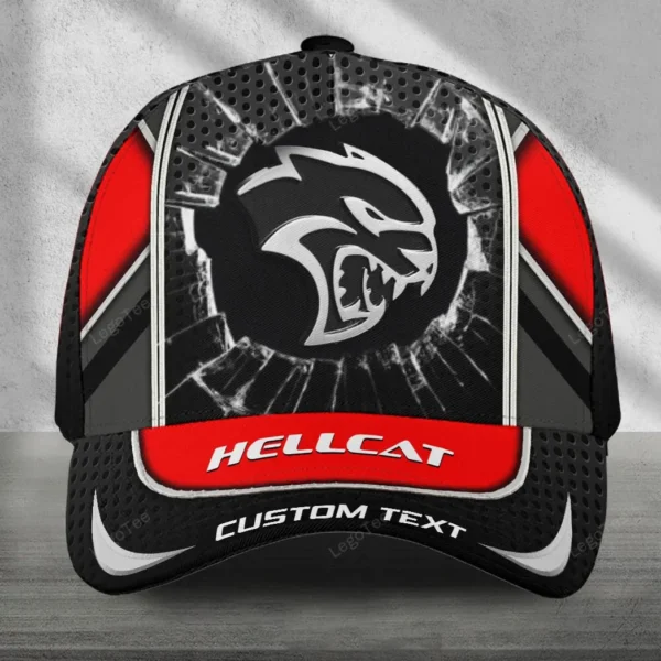 hellcat Black Cap, All-Over Printed Customized Hat