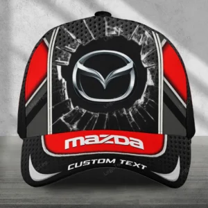 Mazda Black Cap, Hat All Over Print VPCP2461152430