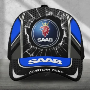 Saab Classic Cap, All-Over Printed Customized Hat for Car Lovers