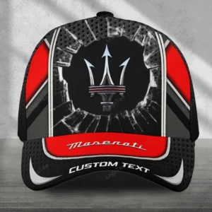 Maserati Baseball Cap, Customized Name Hat All Over Print VPCP2461152457