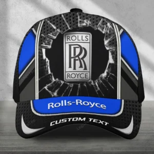 Rolls Royce Black Cap, Hat All Over Print VPCP2461152476