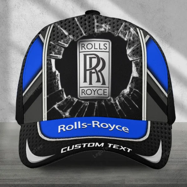 Rolls Royce Black Cap, Hat All Over Print VPCP2461152476