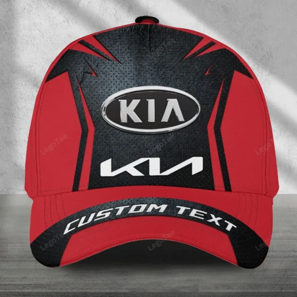 Kia Black Cap, Personalized Hat All Over Printed