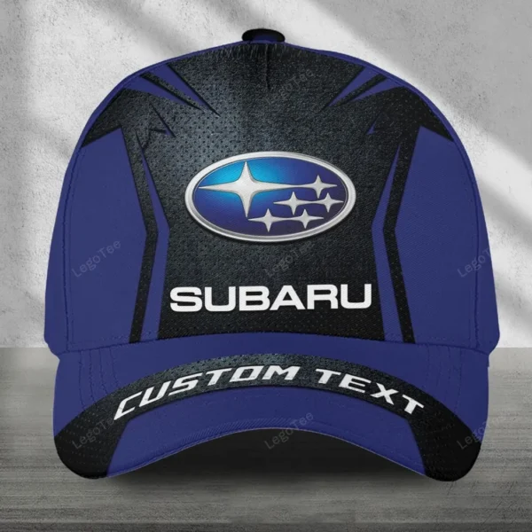 Subaru Black Cap, Personalized Hat All Over Printed VPCP2461152536