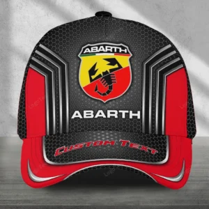 Abarth Black Cap, Hat All Over Print