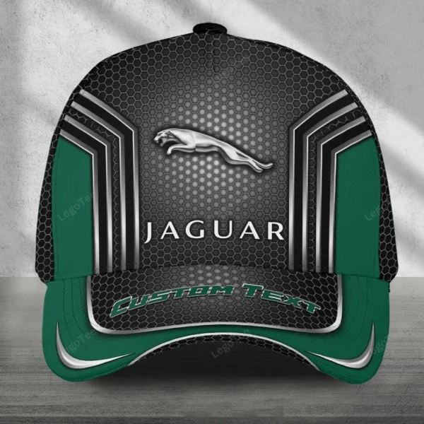 Jaguar Baseball Cap, Customized Name Hat All Over Print