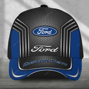 Ford Black Cap, Hat All Over Print VPCP2461152687