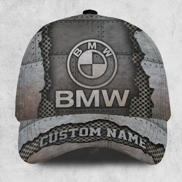 BMW Black Cap, Hat All Over Print