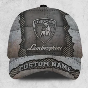 Lamborghini Black Cap, All-Over Printed Customized Hat VPCP2461152734