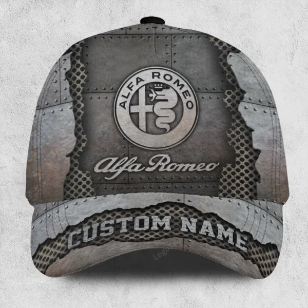 Alfa Romeo Baseball Cap, Customized Name Hat All Over Print VPCP2461152772