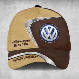 Volkswagen Black Cap, All-Over Printed Customized Hat VPCP2461152807