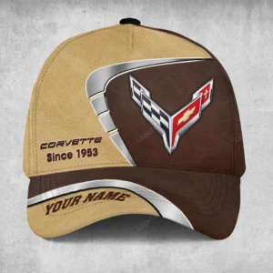 Chevrolet Corvette Baseball Cap, Customized Name Hat All Over Print VPCP2461152816